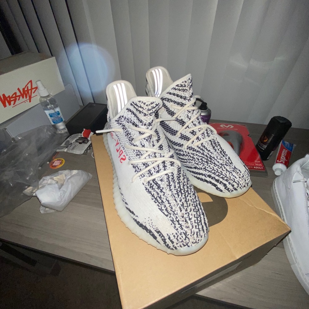 yeezy zebra used
